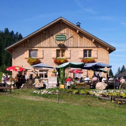 Jausenstation Neuschwand Villa Хитизау Екстериор снимка